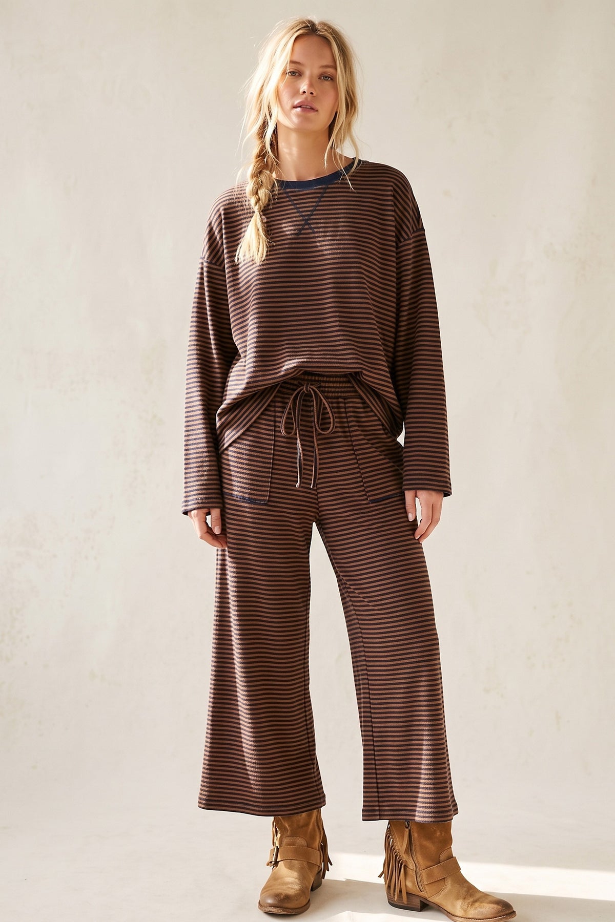 Brown/Navy Set