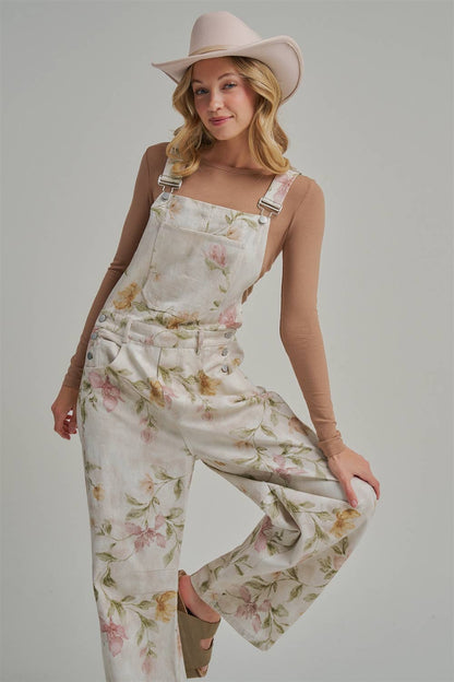 Vintage Floral Overall