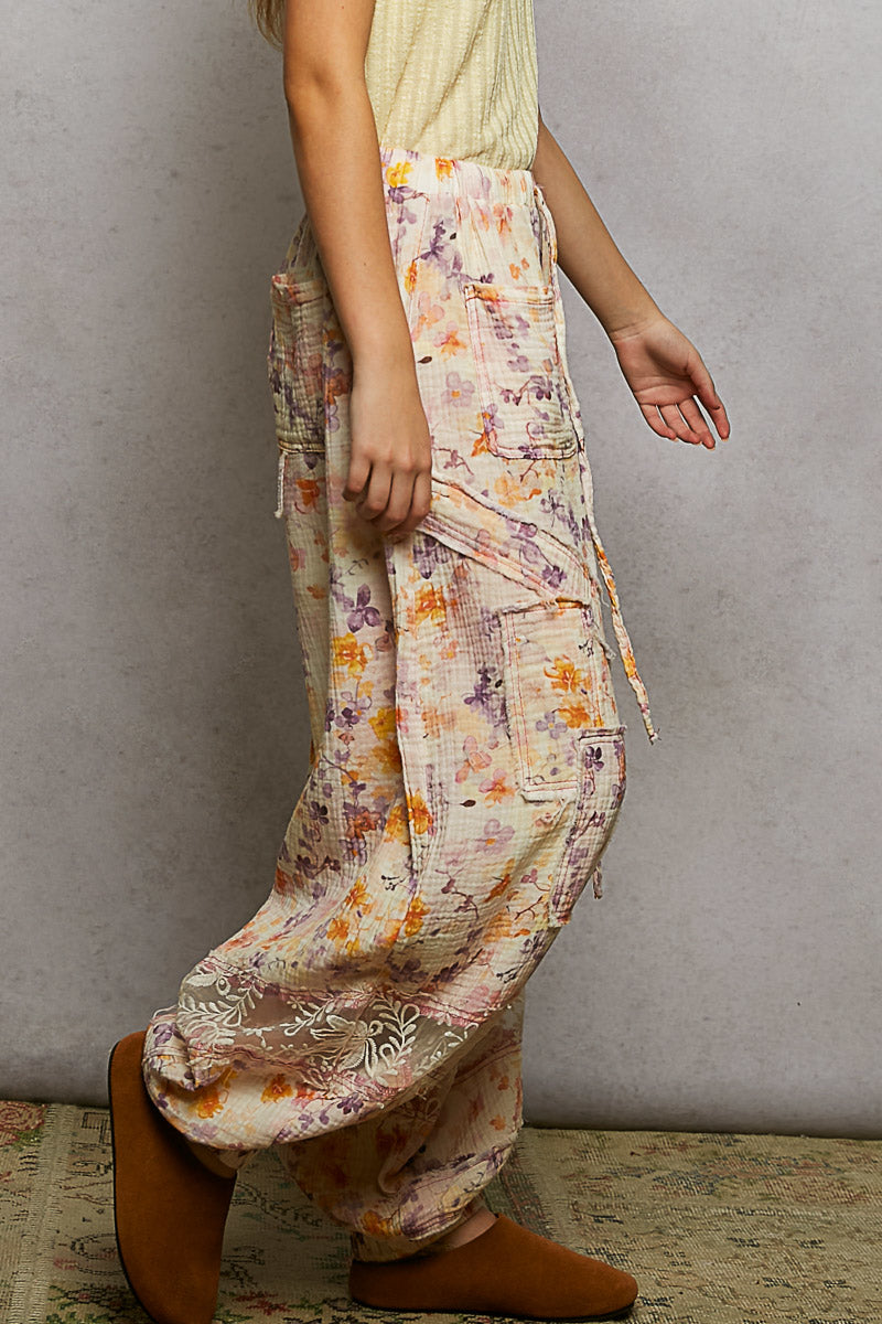POL Pink Floral Lace
