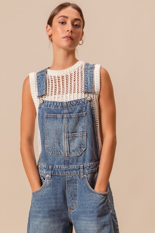 Slouchy Pants Overalls