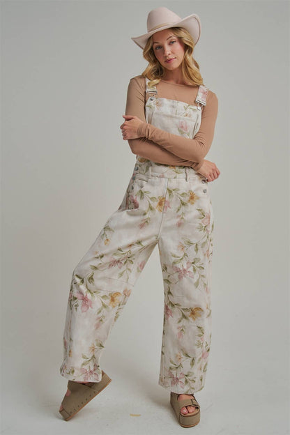 Vintage Floral Overall