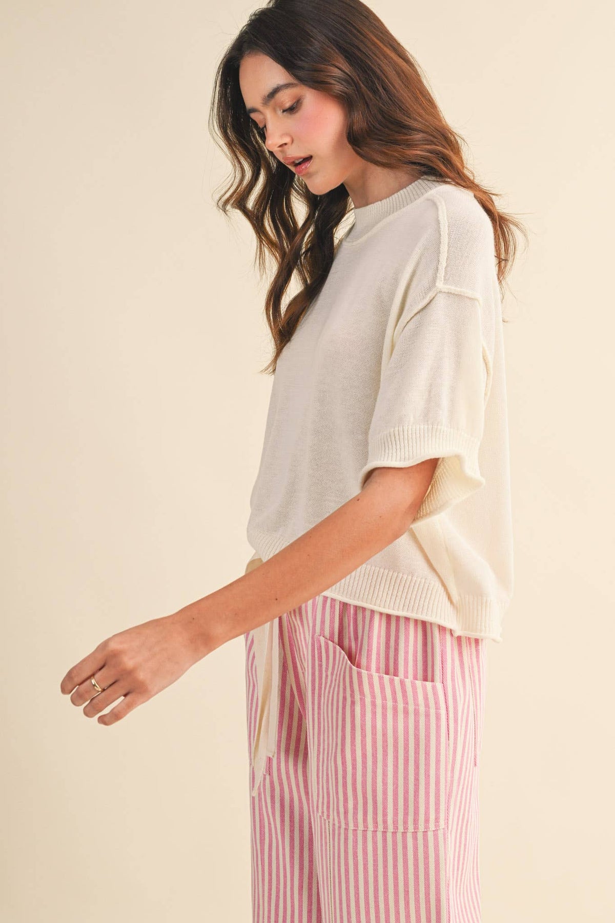 Knit Mockneck Sweater
