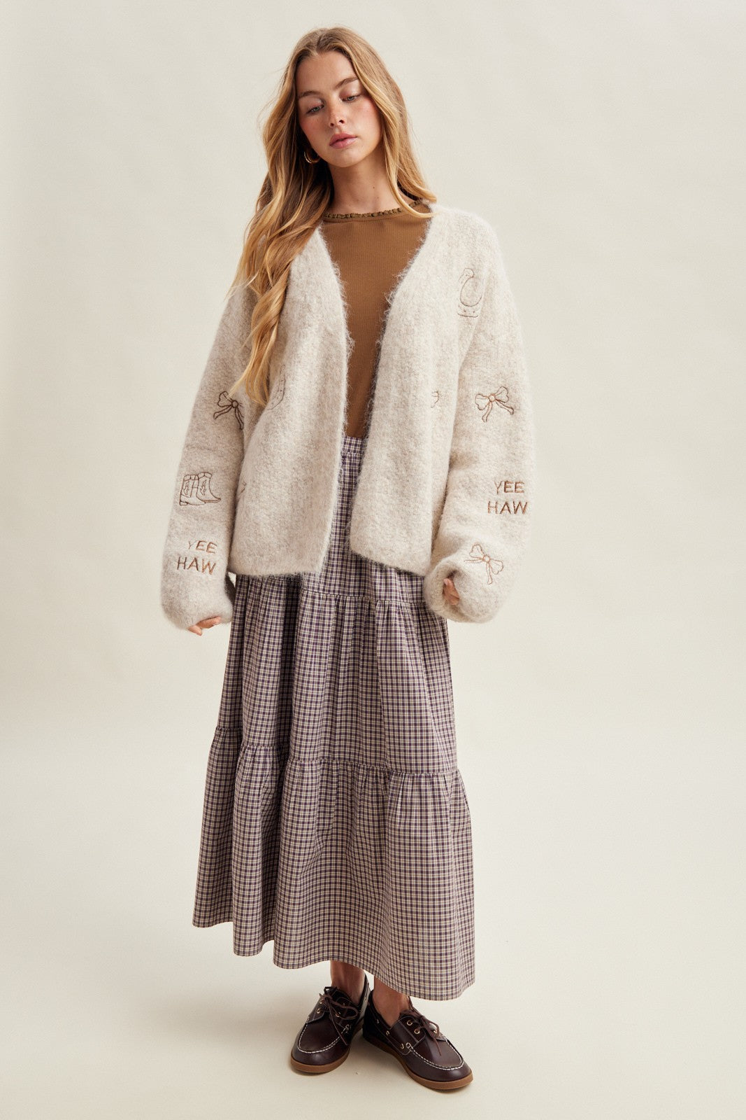 Embroidered Cardi