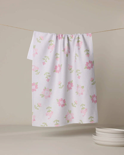 Cross Stitch Tea Towel