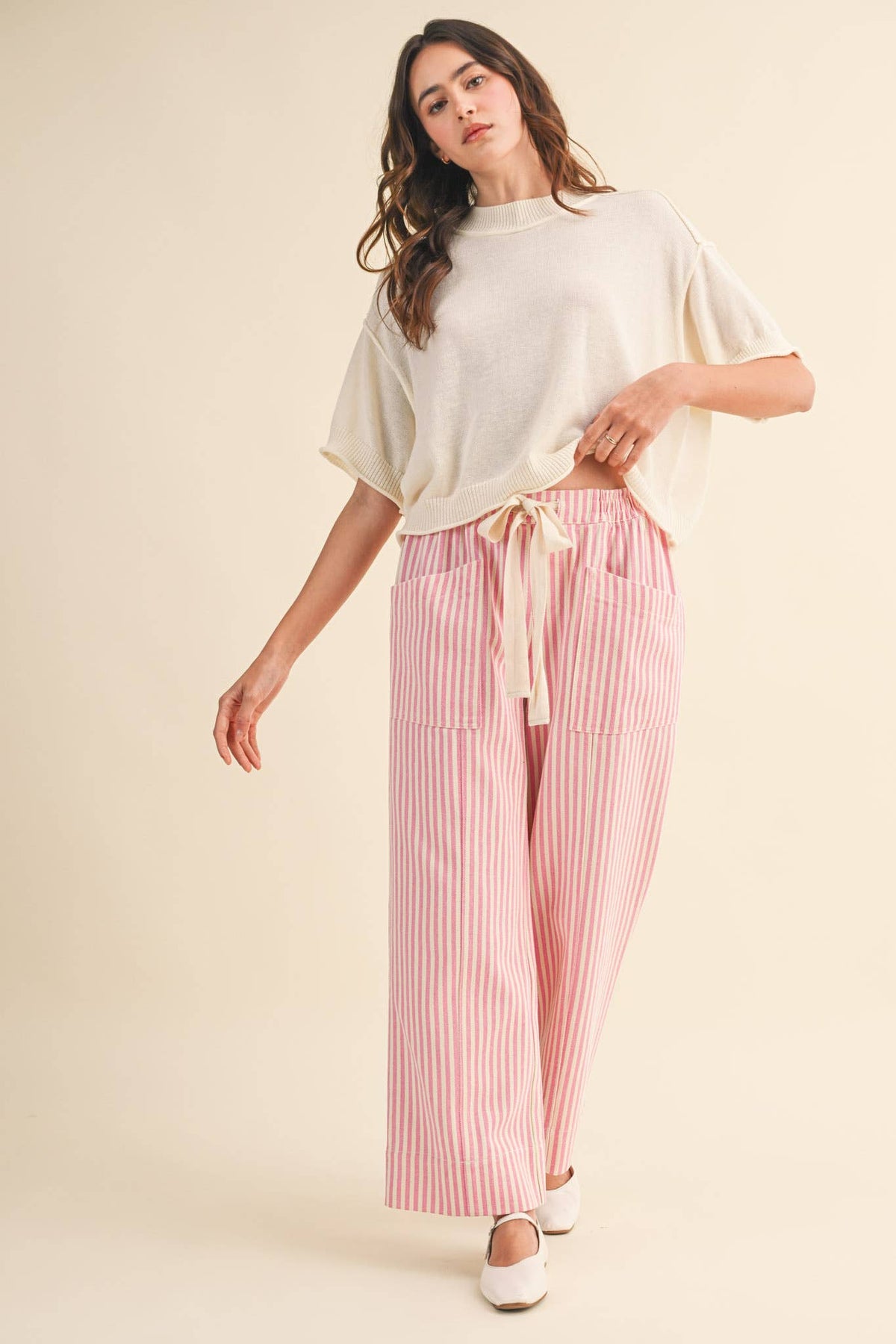 Knit Mockneck Sweater