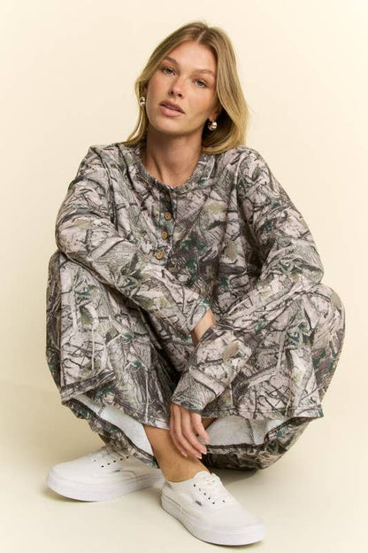 Camo Lounge Set