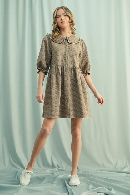 Floral Peter Pan Dress