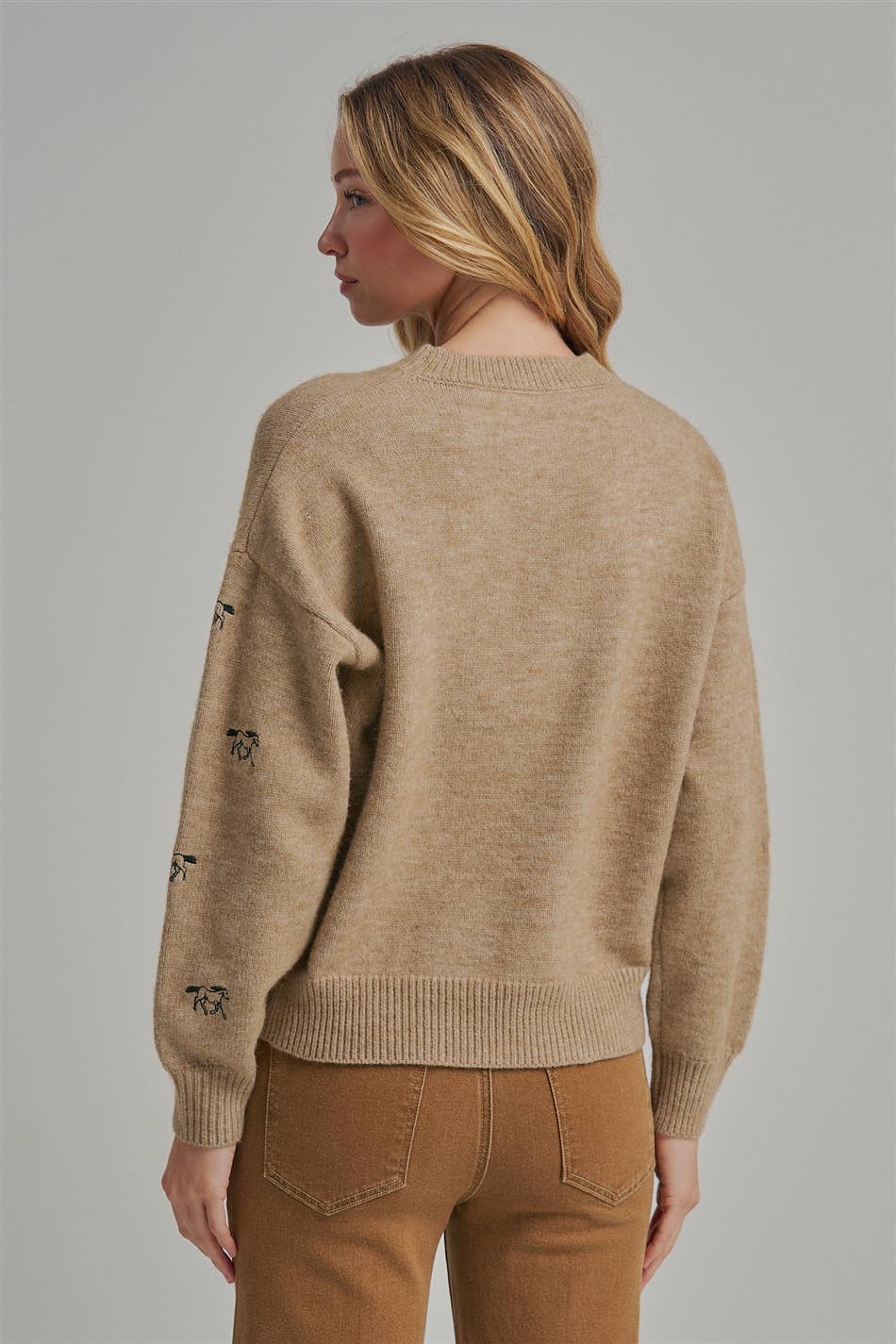 Horse Embroidered T