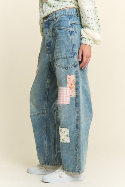 Patchwork Charm Barrel