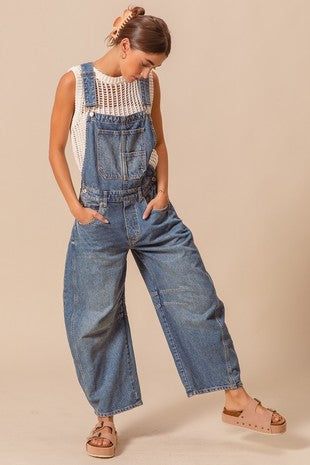 Slouchy Pants Overalls