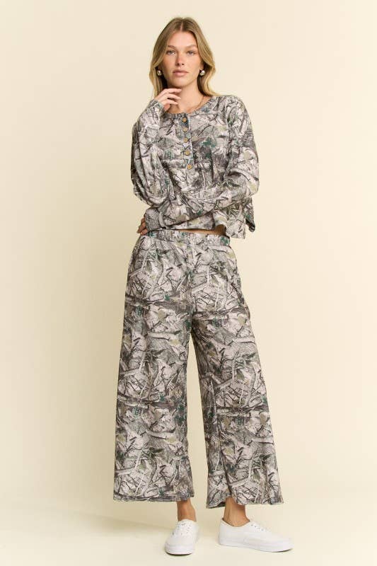 Camo Lounge Set