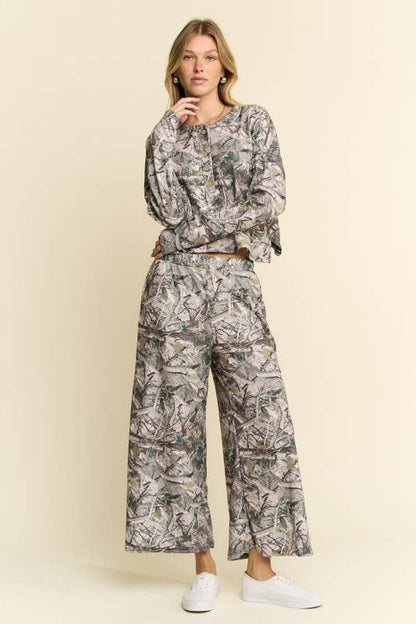 Camo Lounge Set