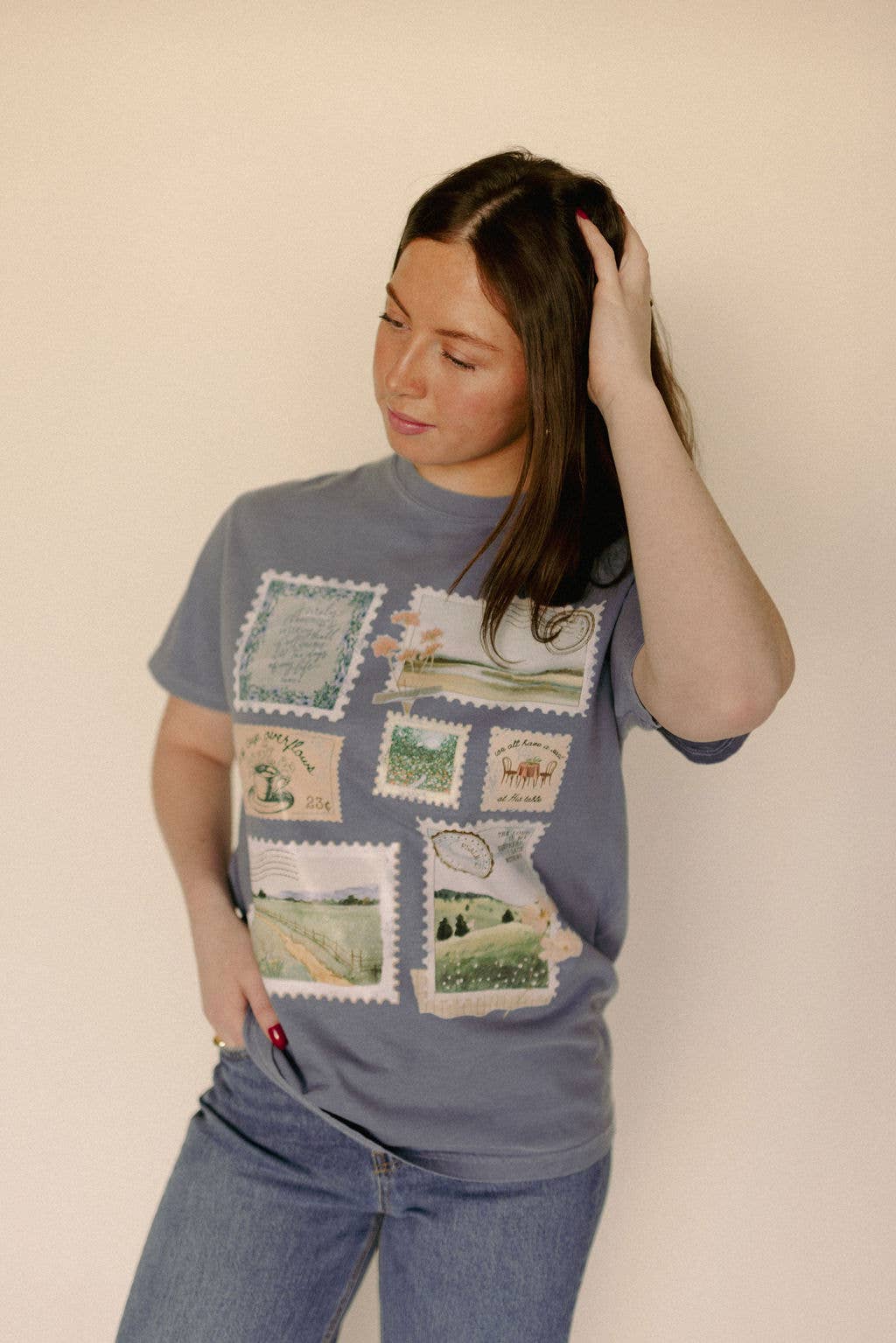 Psalm 23 Stamp Graphic Tee