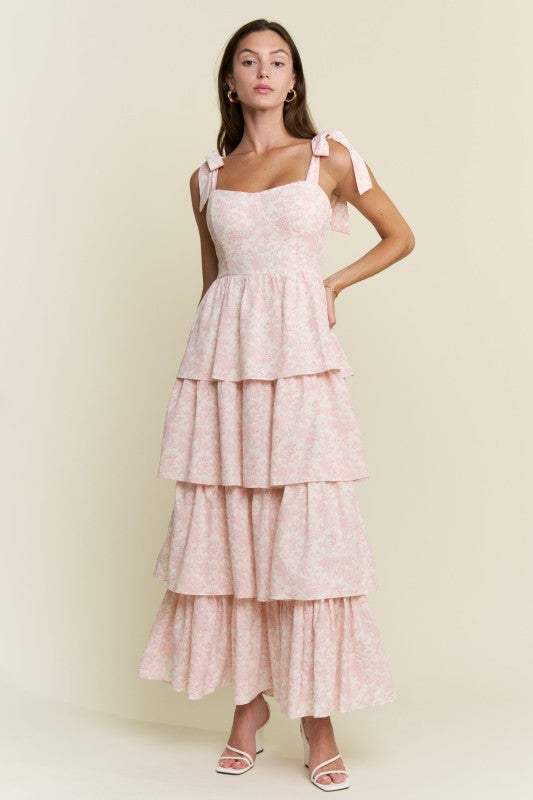 Floral Tiered Maxi