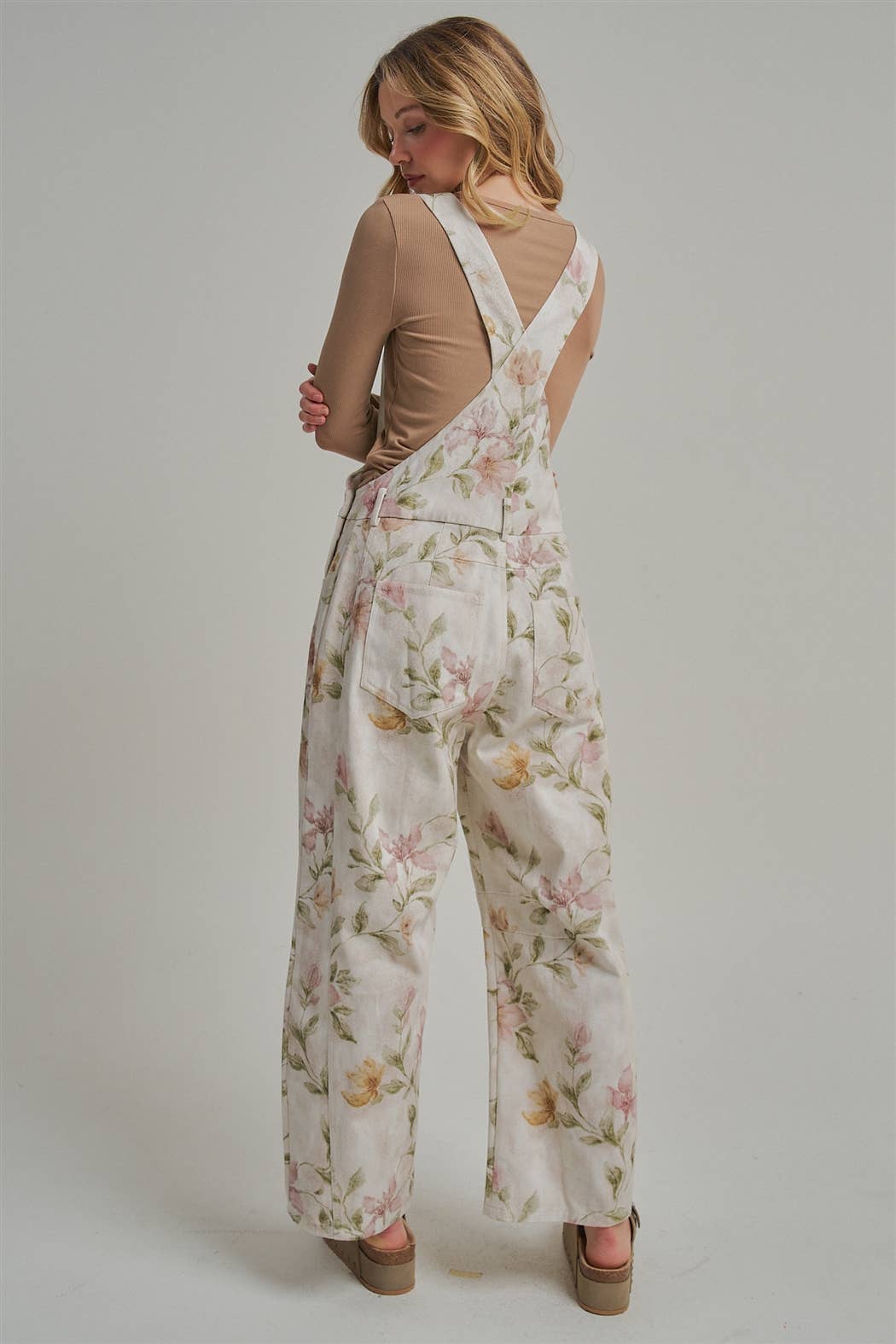 Vintage Floral Overall