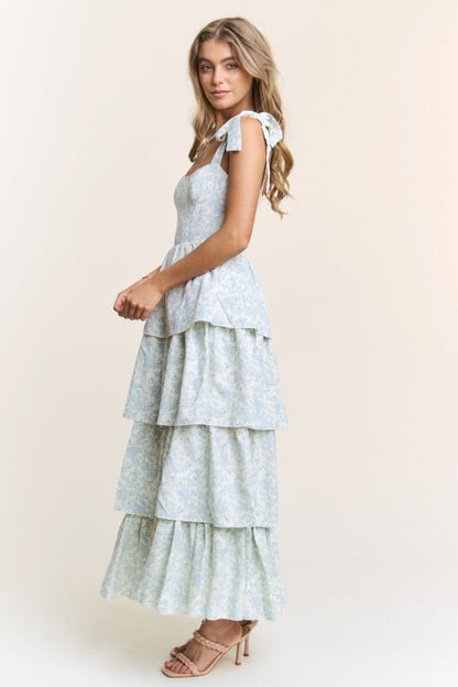 Floral Tiered Maxi