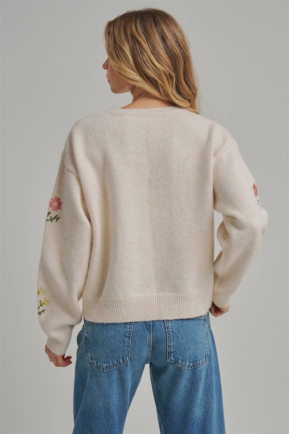 Floral Embroidered Sw