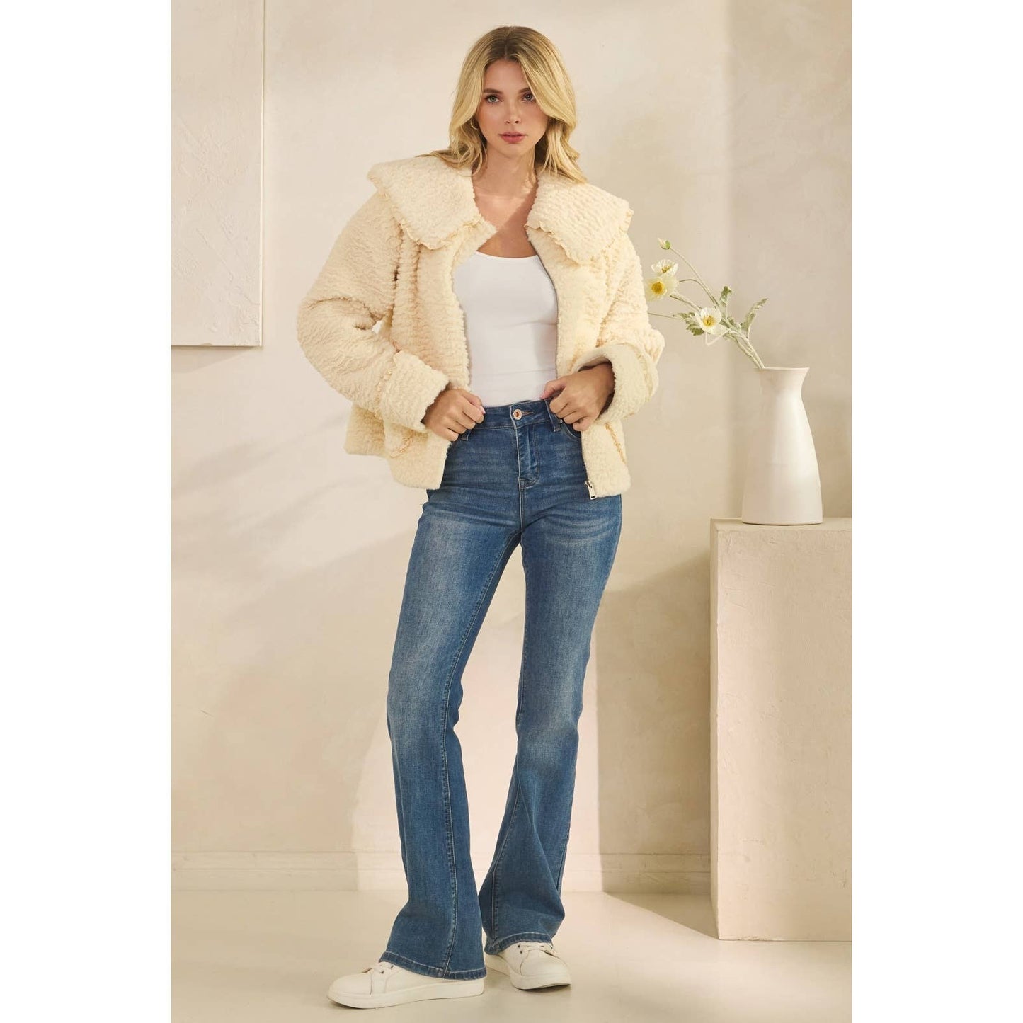 Sherpa Peterpan Collar