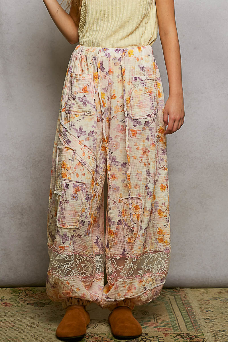 POL Pink Floral Lace
