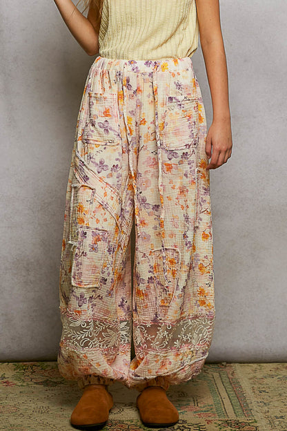 POL Pink Floral Lace