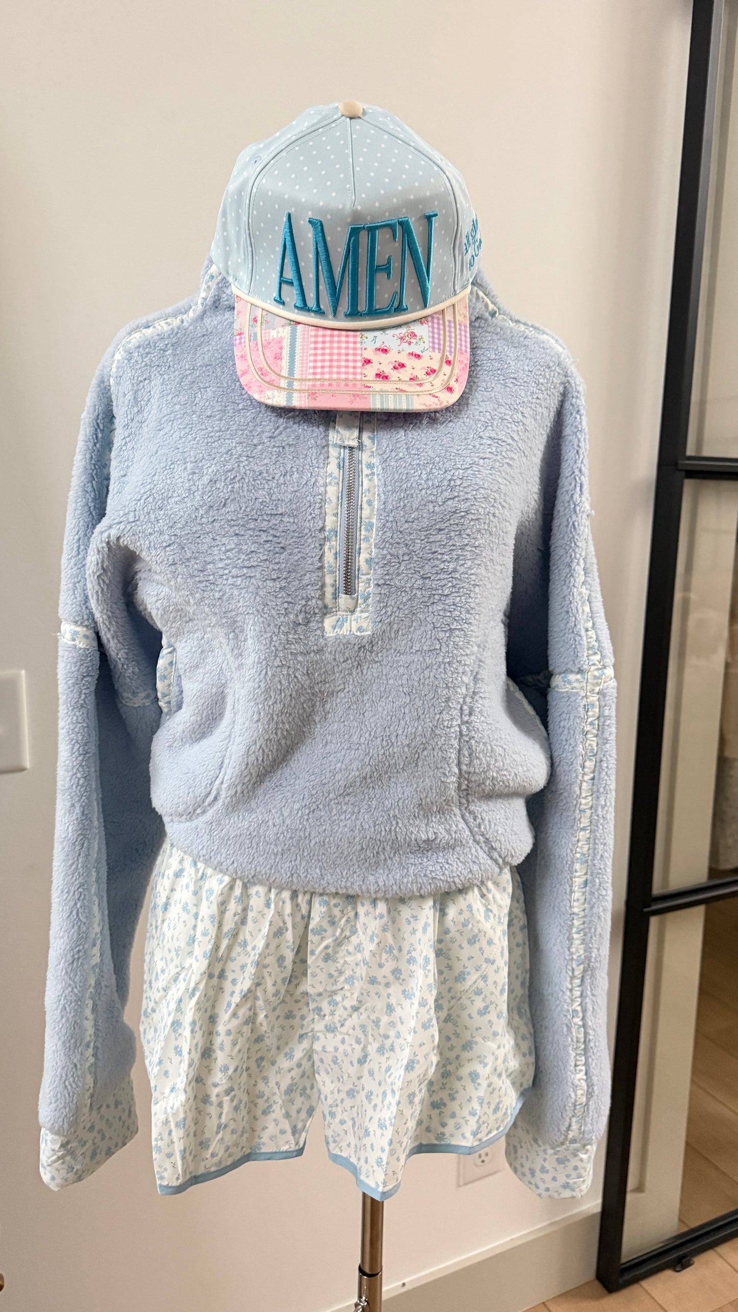 Floral AMEN Hat