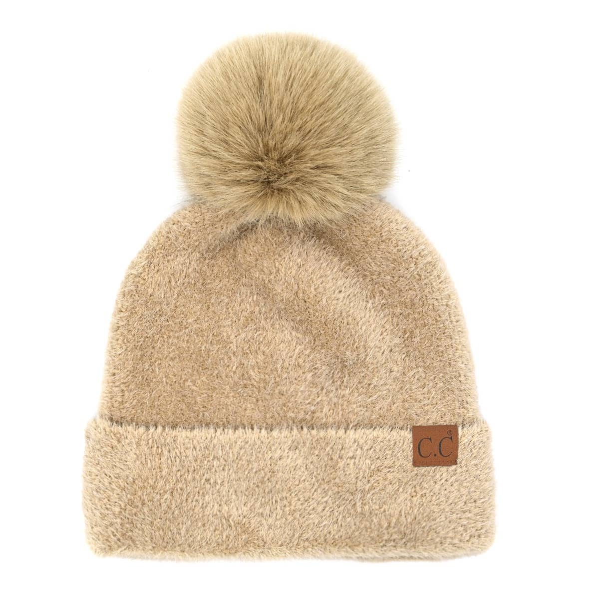 Chenille Winter Pom Beanie