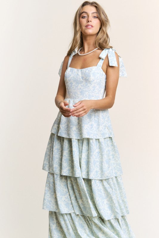 Floral Tiered Maxi
