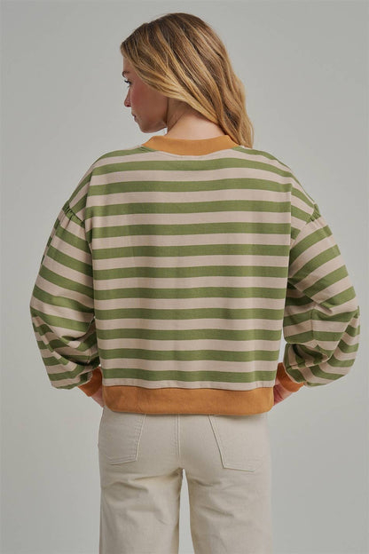 Striped Pumpkin Shirt