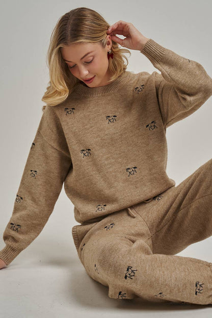 Horse Embroidered T