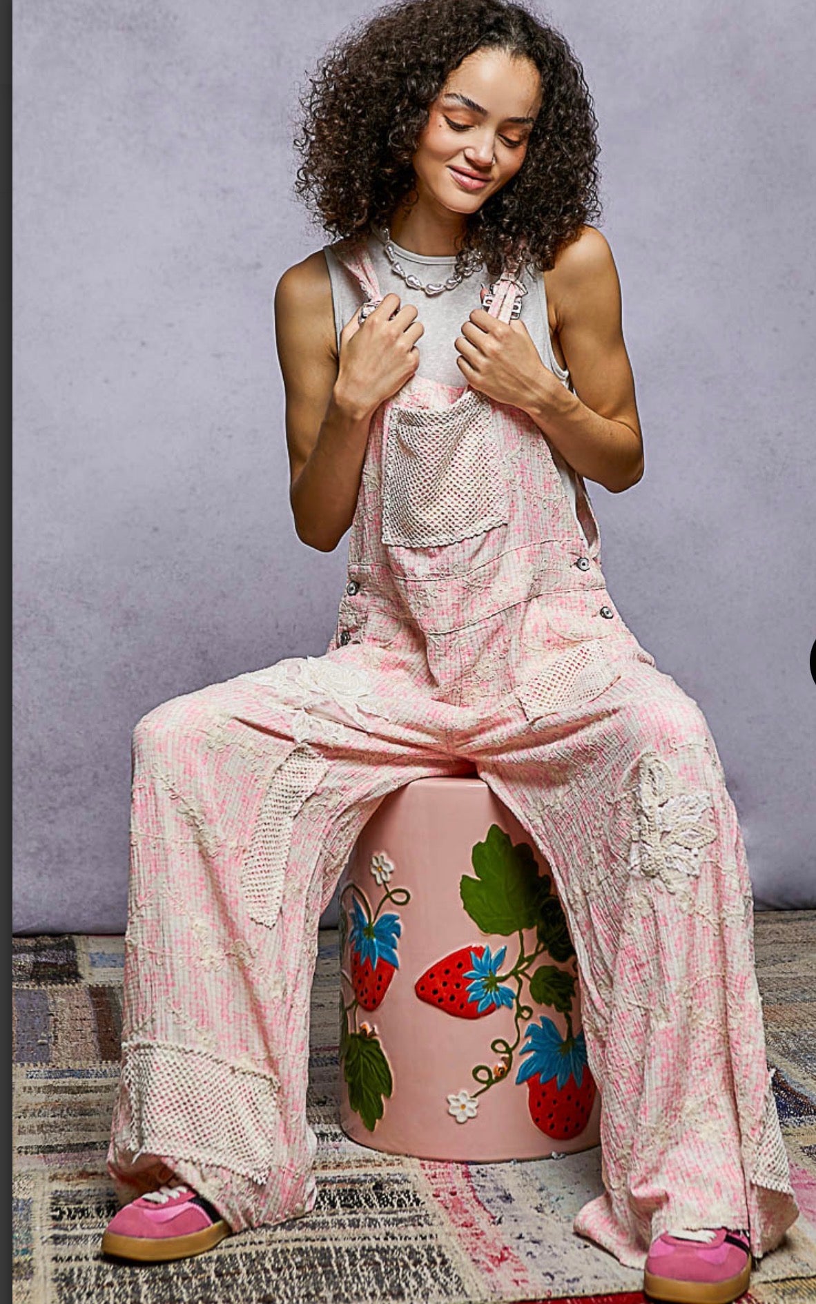 POL Pink OR Indigo Overalls