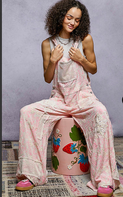 POL Pink OR Indigo Overalls