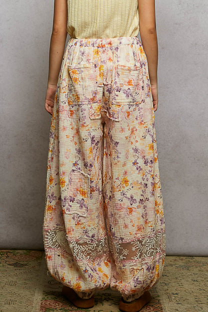 POL Pink Floral Lace