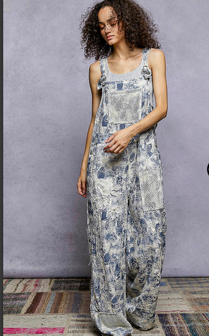 POL Pink OR Indigo Overalls