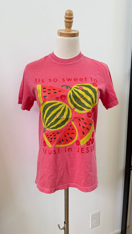 Watermelon Crawl Tee