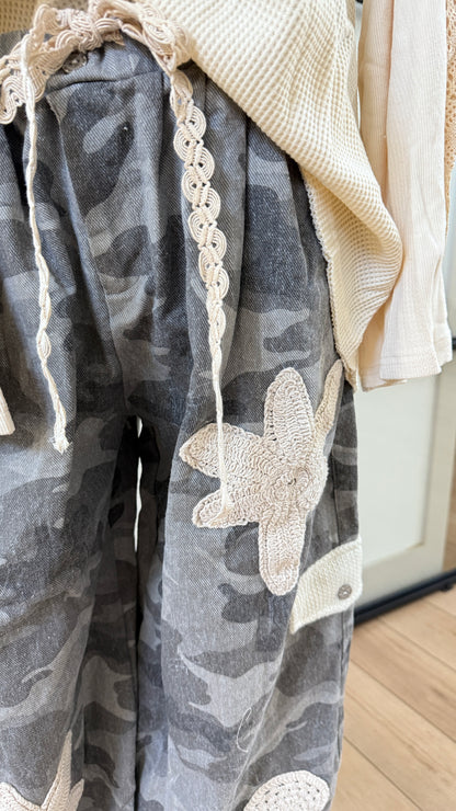 POL Grey Camo Pants