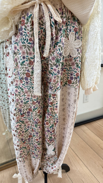 POL Floral Crochet Patch-C