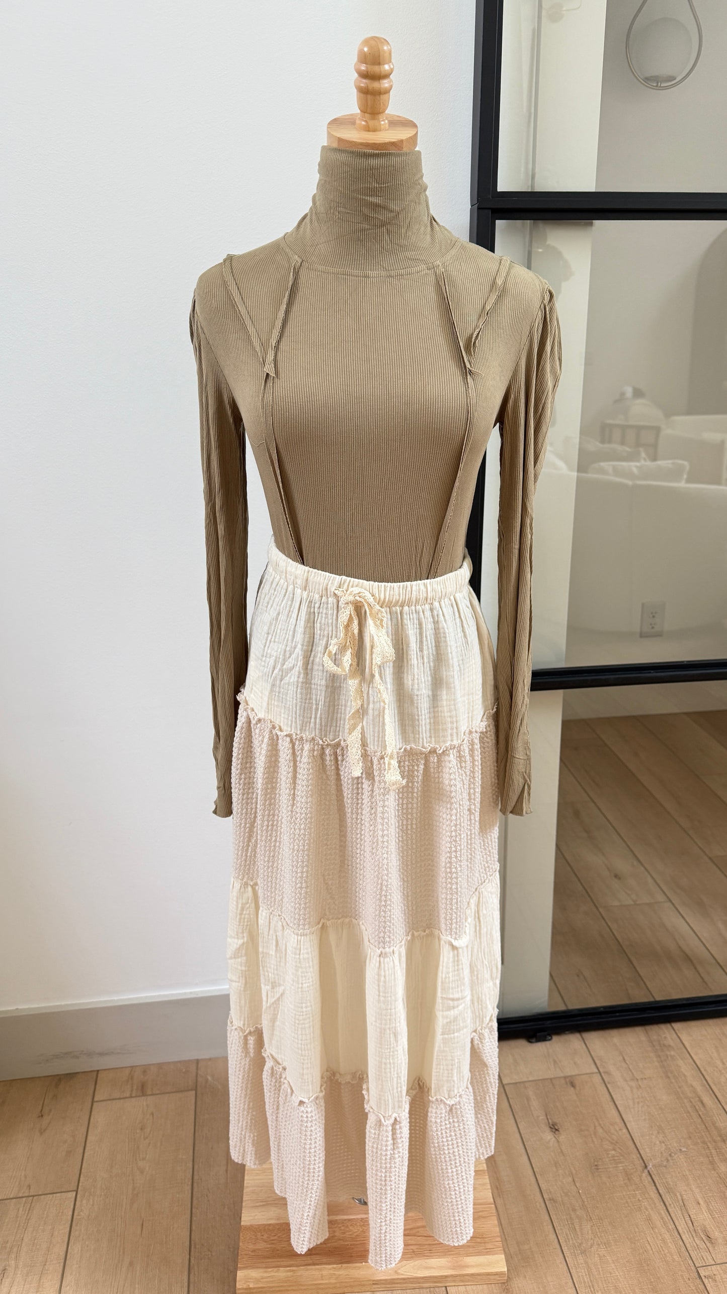 POL Maxi Flowy Skirt
