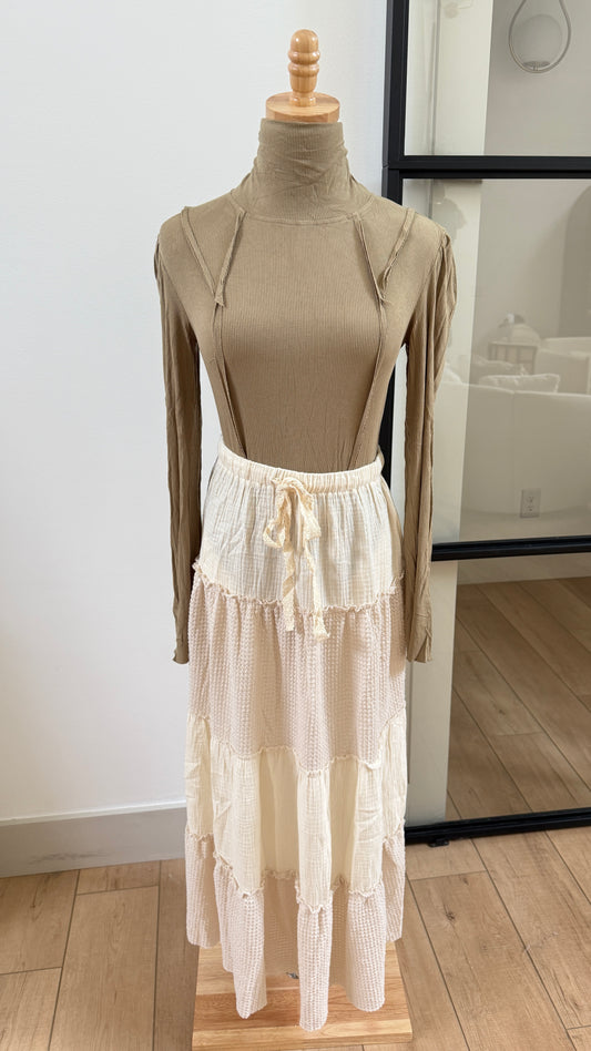 POL Maxi Flowy Skirt