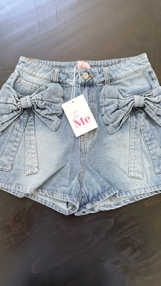 Bow Detail Denim