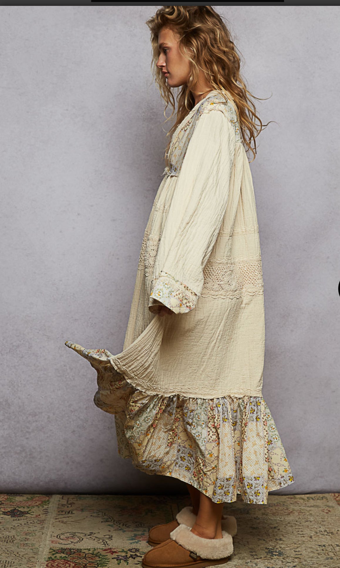 POL Double Gauze Dress