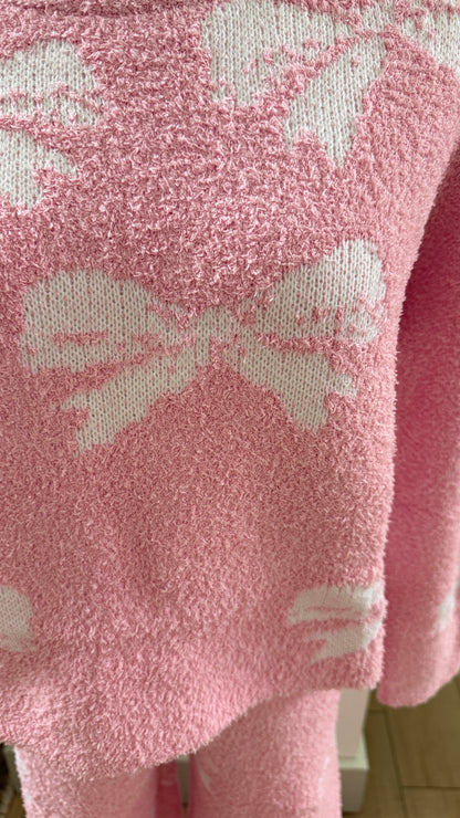 Cozy Sweater Set-Pink