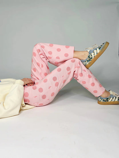 Polka Dot Denim