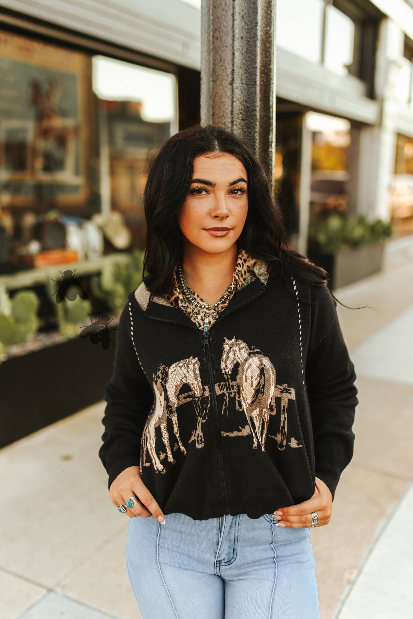 The Ranchita Midnight sweater