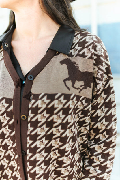 Uptown Pony Cardigan