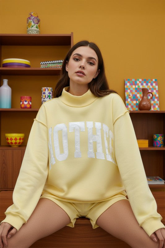 Yellow MOTHER Sweatshirt