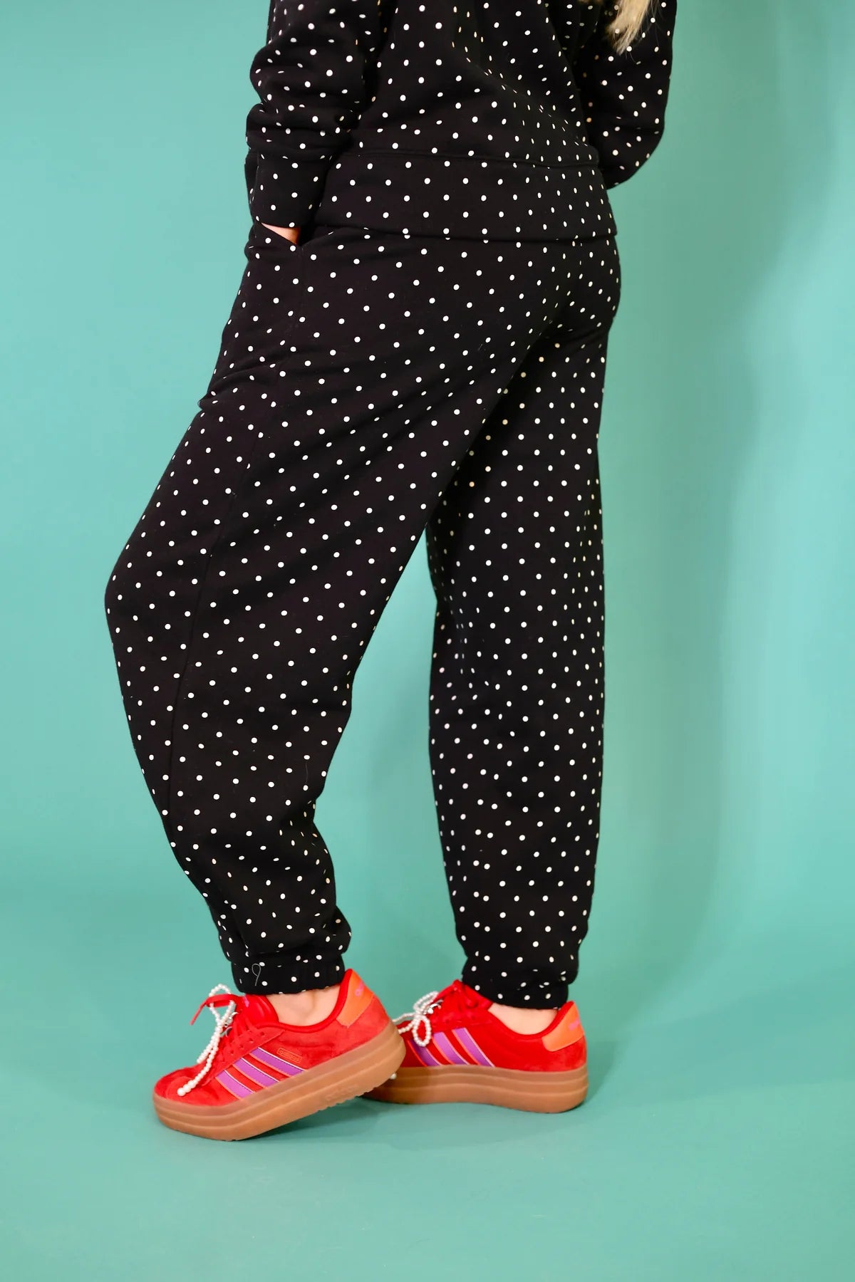 BW Polka Dot Sweat Pants