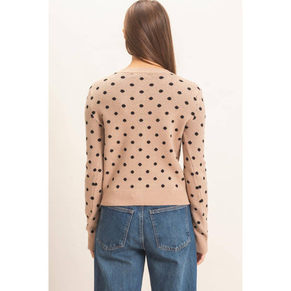 Polka Dot Cardigan