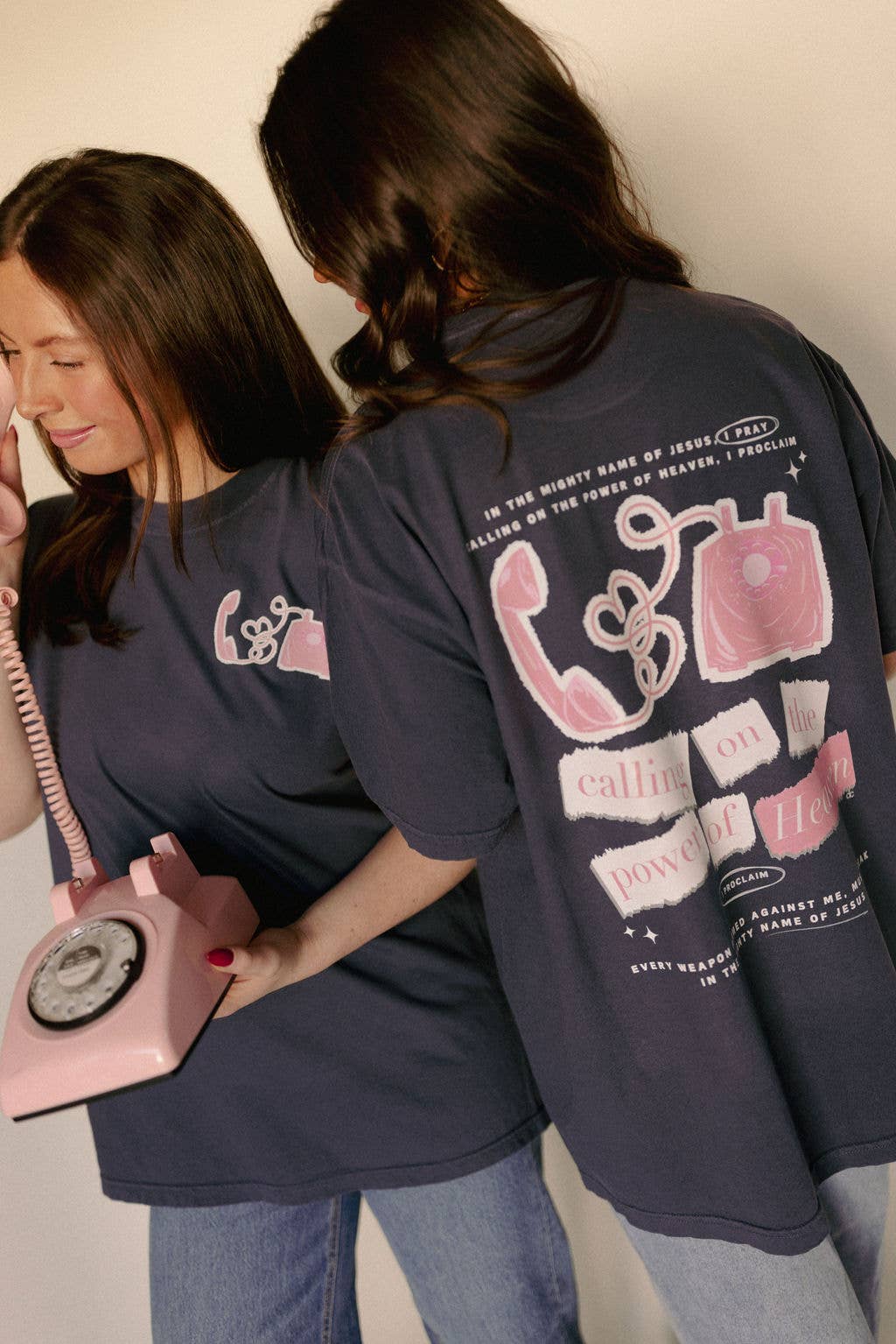 Calling on The Power Of Heaven Graphic Tee