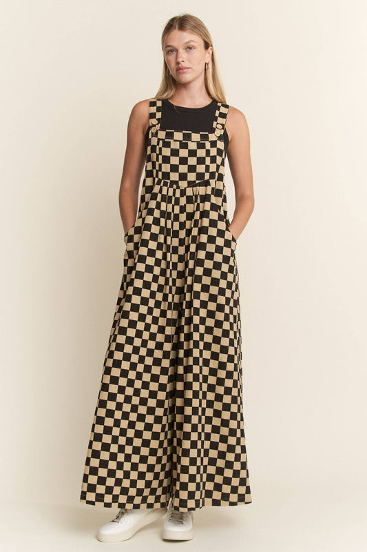 Wide Leg Overalls