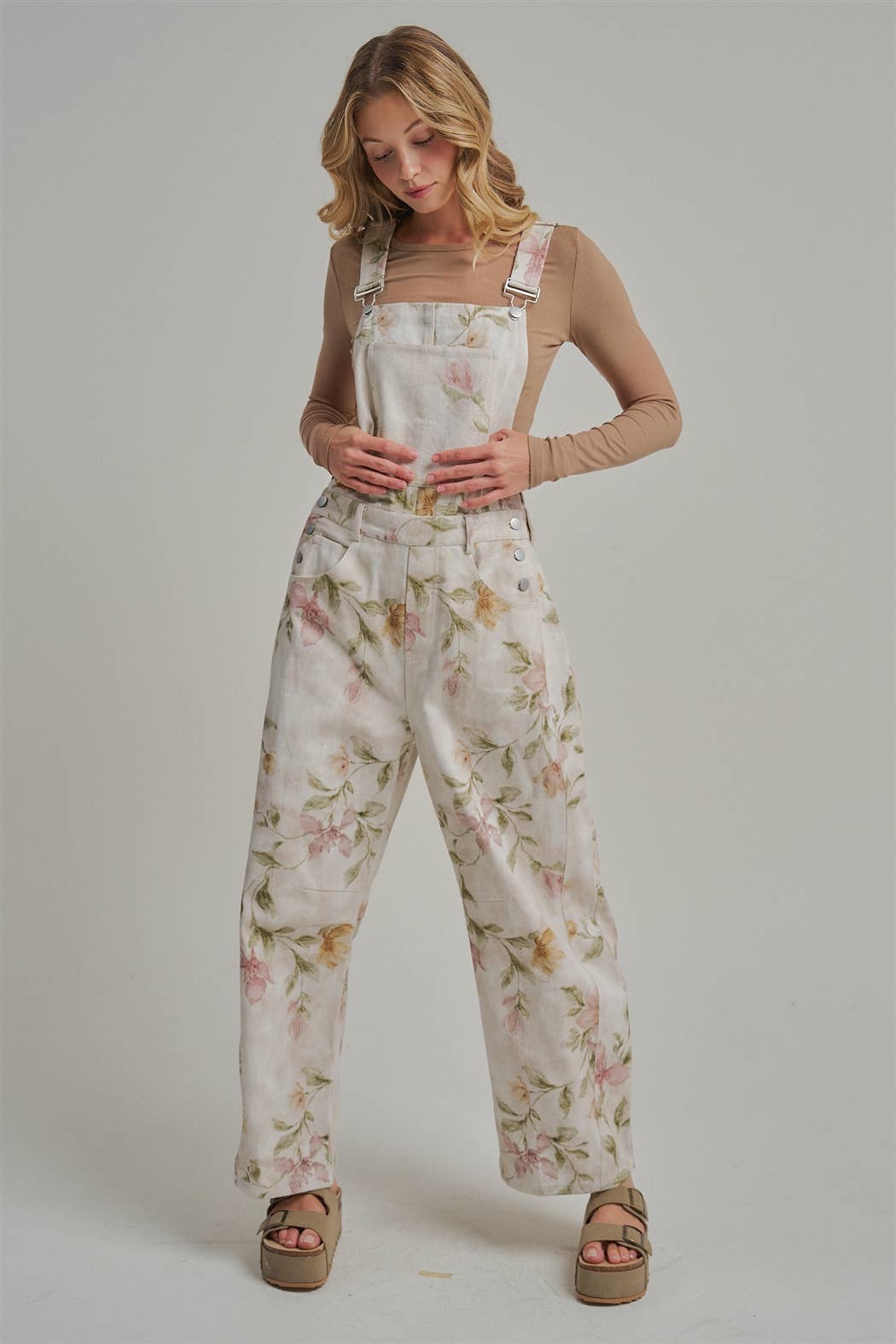 Vintage Floral Overall